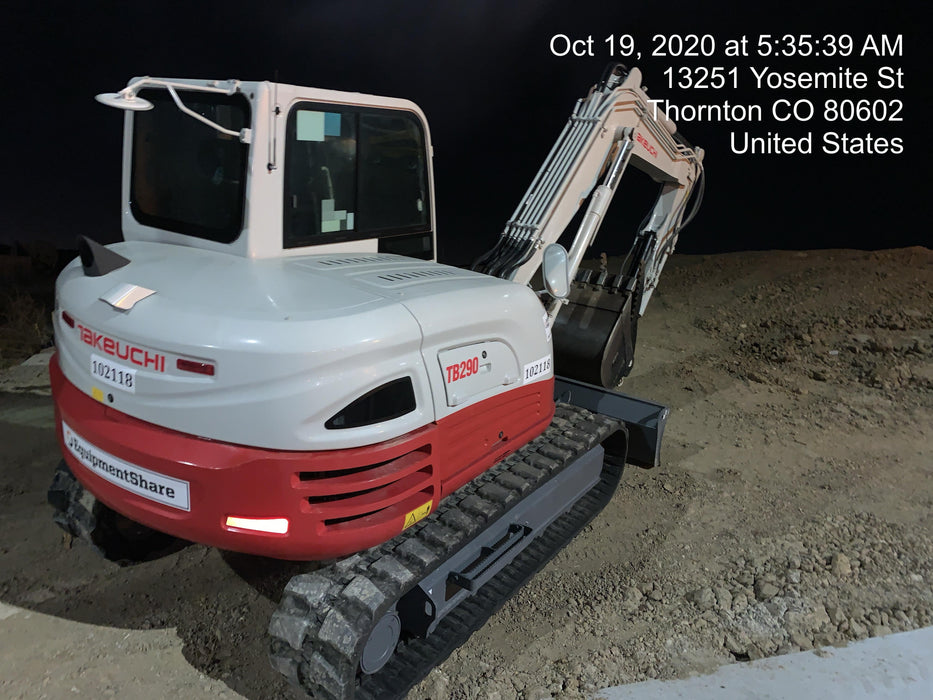 2020 TAKEUCHI TB290C