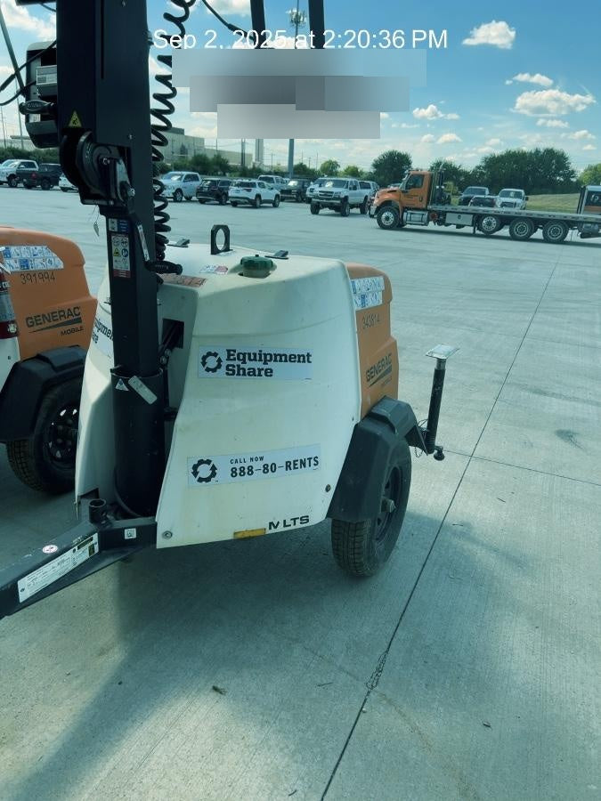 2023 Generac MLT2 Diesel, Flex Switch 120V Input, Powerzone Controller, (4) 320W LED Lights, 4kW Generator, 39.9 Gal Fuel Tank, 2" Ball, T3