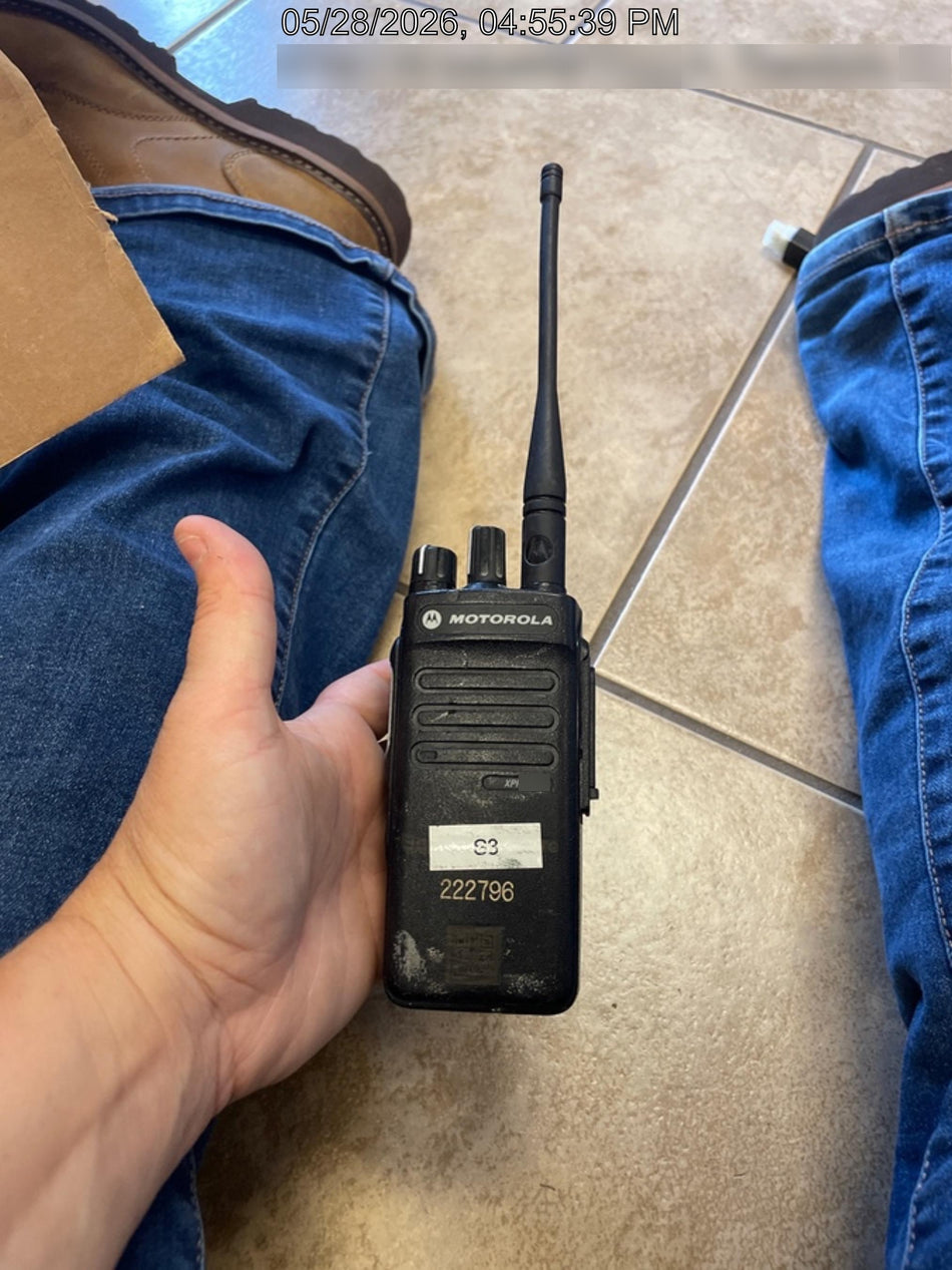 2022 MOTOROLA XPR3300E