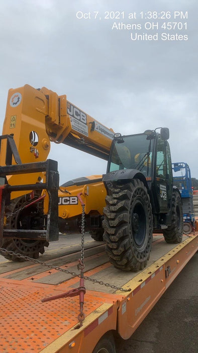 2020 JCB 509-42 Cab/Heat/Air, Solid Tires, Work Lights, Beacon, Aux Hydraulics, Back up Alarm, Lifting Eye, ES Decals