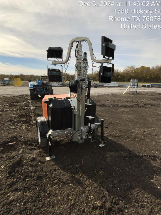 2024 Wanco WLTT-4MM4K Diesel, Deep Sea Controller, Shore Power Plug, Auto Start, (4) 350W LED Floodlights, 4kW Generator, 60 Gal Fuel Tank, 2" Ball, T3