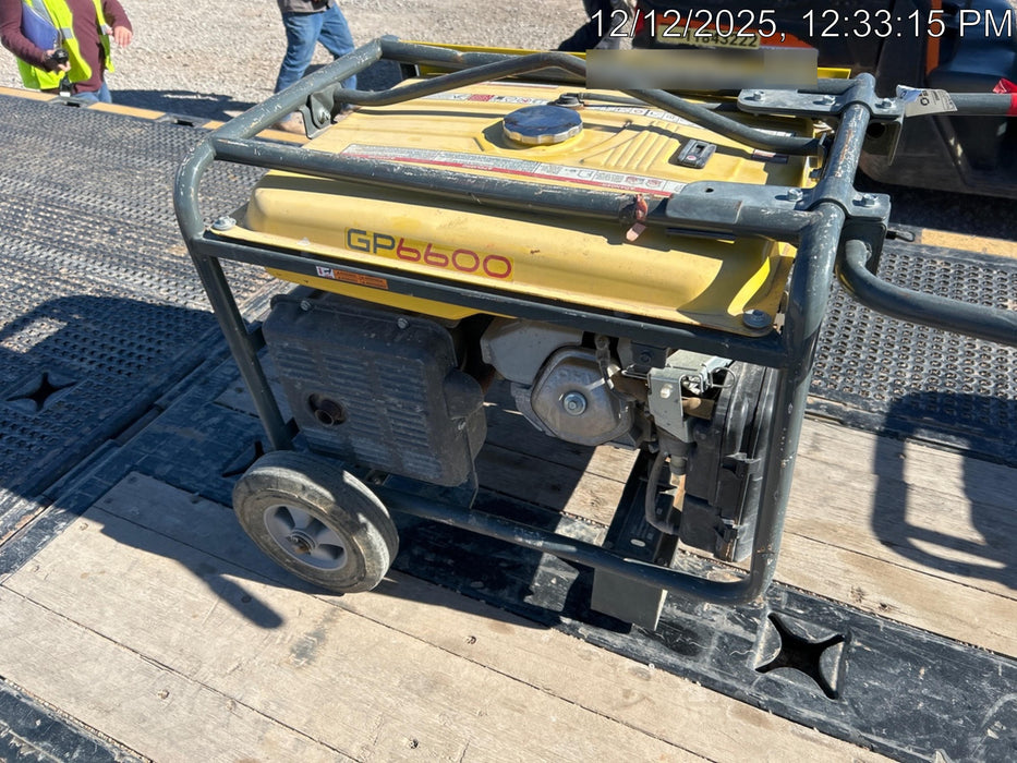 2019 WACKER NEUSON GP6600A