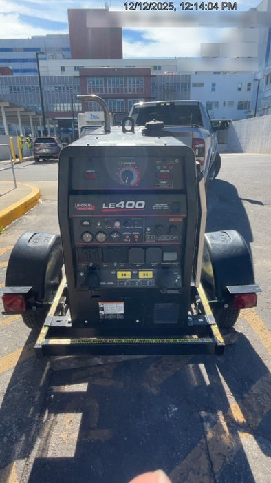 2024 Lincoln Electric LE400 Kubota V1505, Trlr, Cable Rack, Light Kit, ES Decals, T3