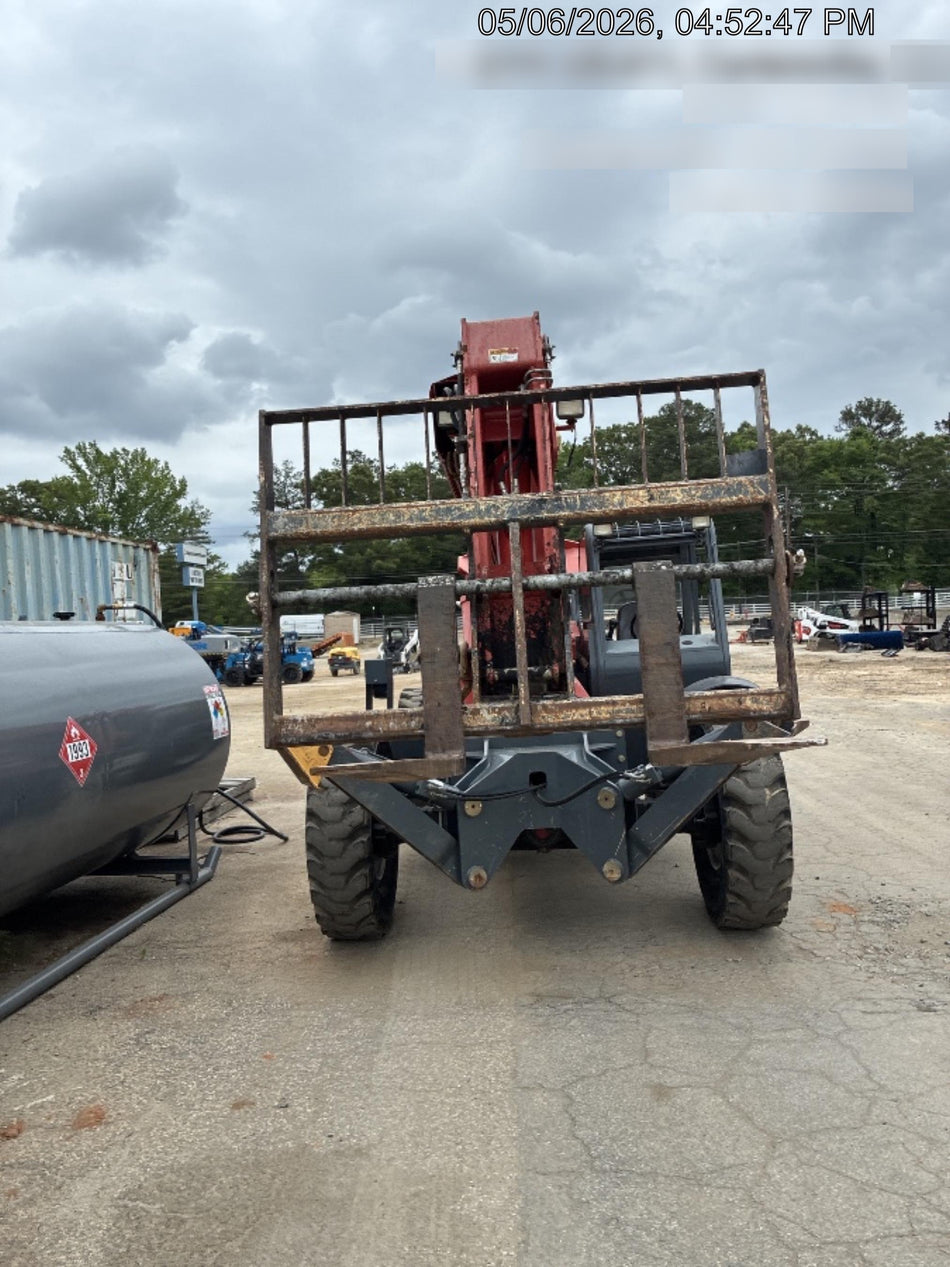 2018 Manitou MTA10055 Manitou MTA 10055 w/Open ROPS, Work Lights/Strobe, Aux Hyd, Solid Tires, Lift Hook, 66" Carriage, 60" Forks