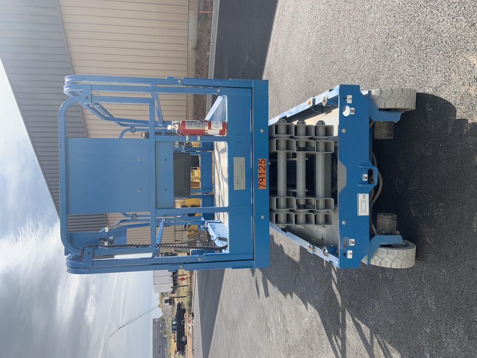 2019 Genie GS-2646 folding rails with full height swing gate