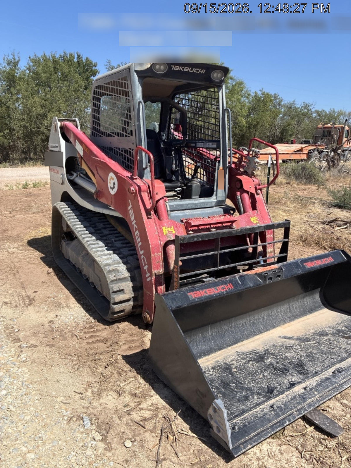 2020 Takeuchi TL12R2-R Canopy, Manual QC