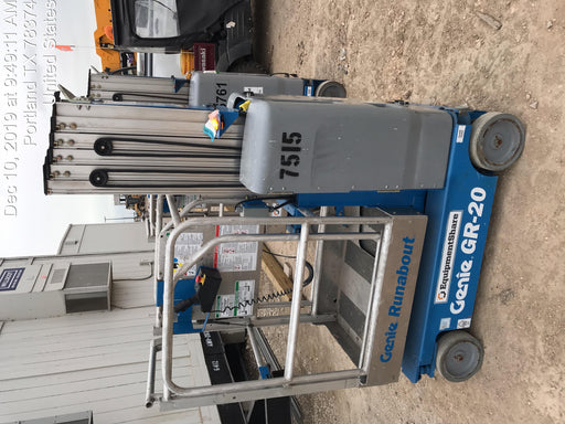 2018 GENIE GR-20