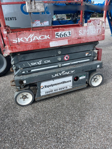 2017 Skyjack SJIII-3219 SJ3219, Trojan Battery Set, Extended Warranty 5yr/5k hr