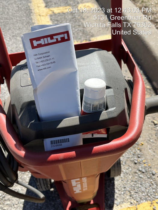 2023 HILTI TE 3000-AVR