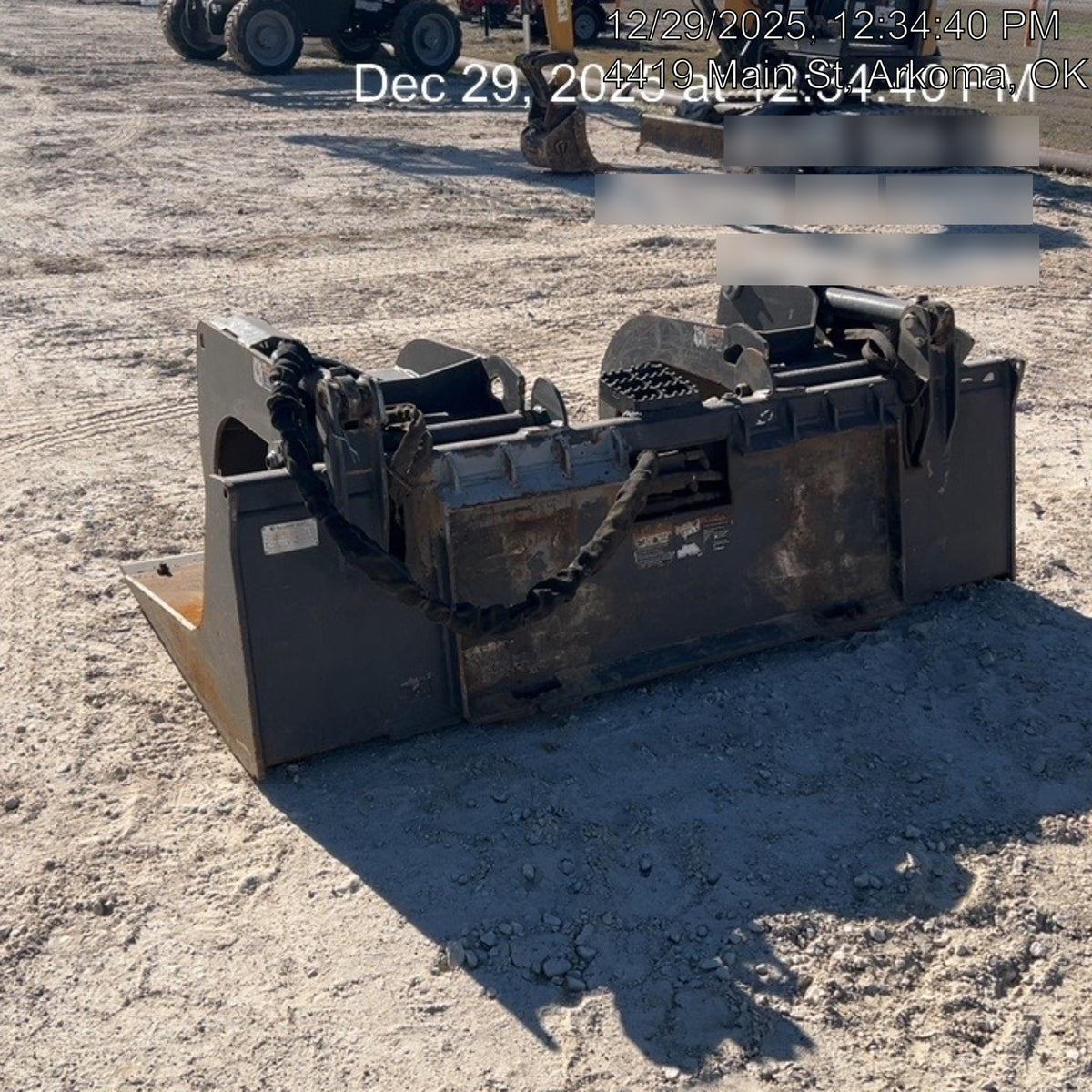 2019 PALADIN 76" Scrap Grapple Bucket - Paladin