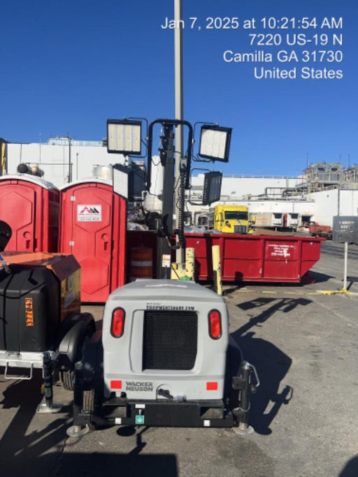 2024 Wacker Neuson LTT4 Diesel, Kohler KDW702, Deep Sea Controller, Auto Start, LED 320W, Bypass Outlet, T3