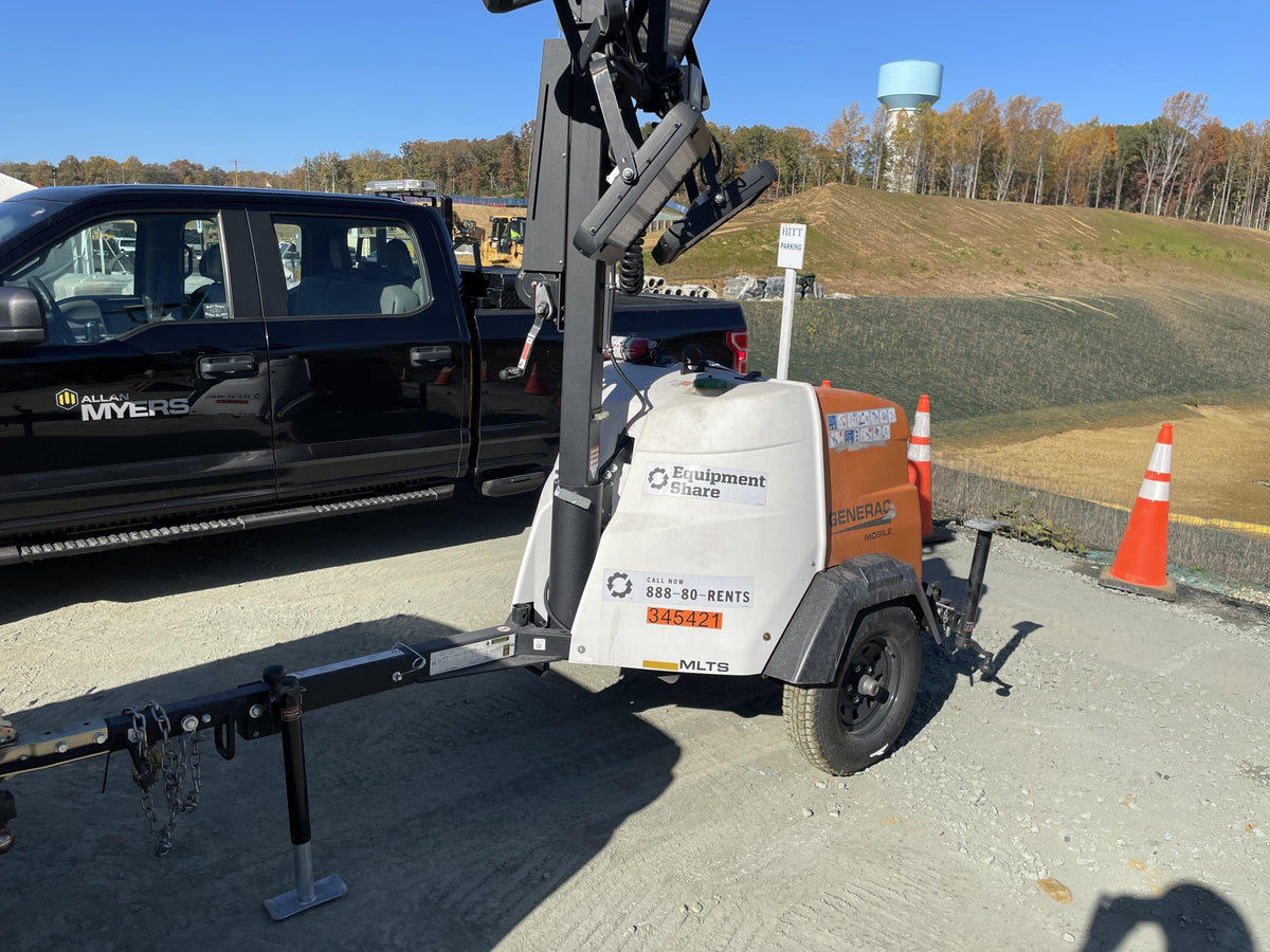 2023 Generac MLT2 Diesel, Flex Switch 120V Input, Powerzone Controller, (4) 320W LED Lights, 4kW Generator, 39.9 Gal Fuel Tank, 2" Ball, T3