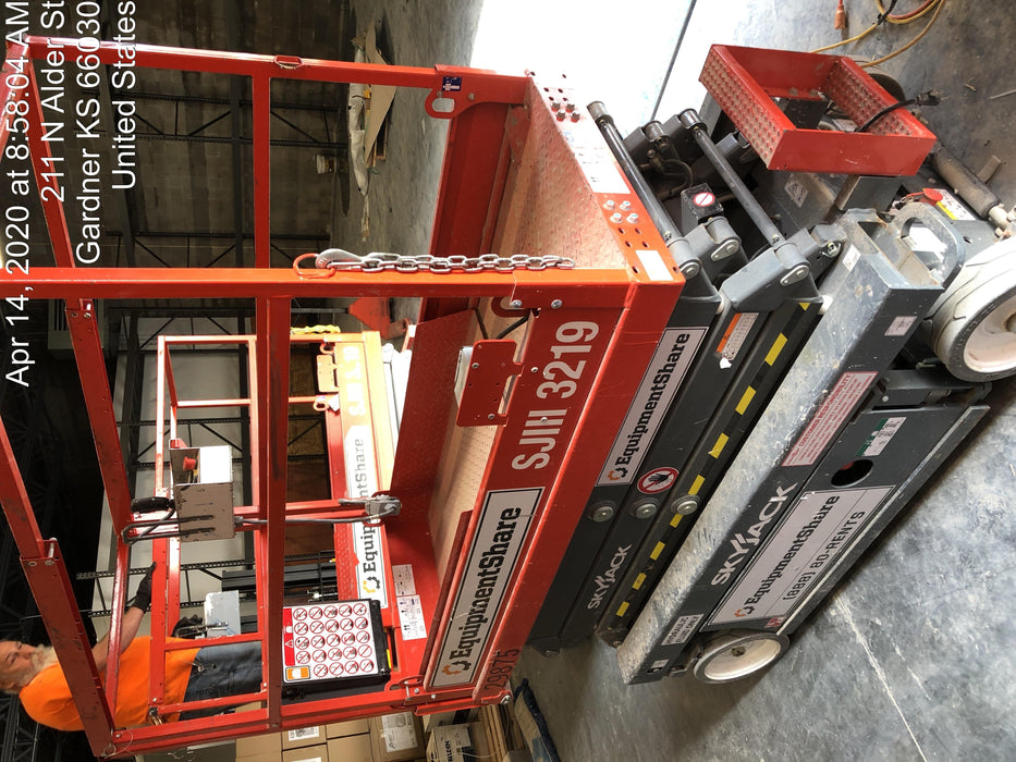 2019 Skyjack SJIII-3219 Standard w/Trojan Batteries