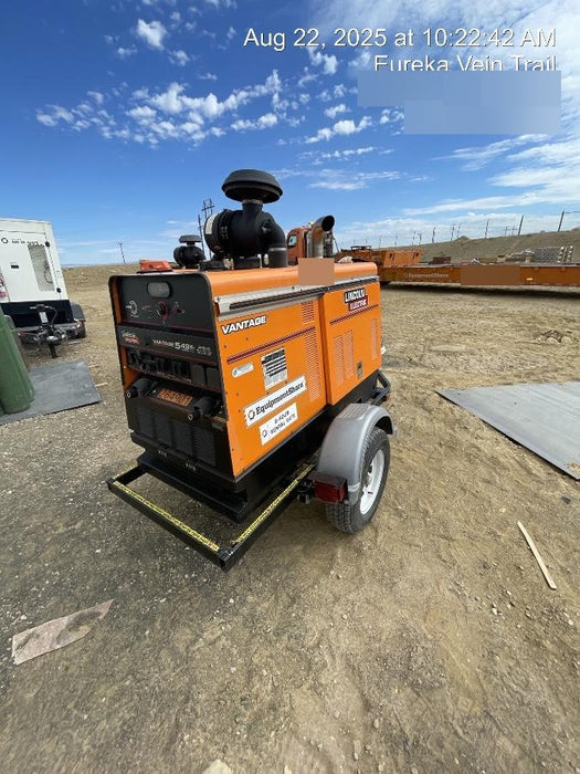 2022 Lincoln Electric Vantage 549X Crosslink Technology, Trailer Mounted, ES Decals, T3