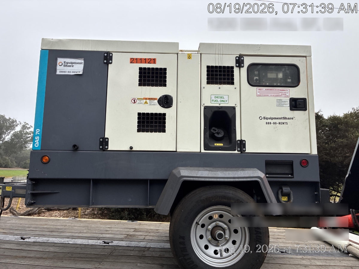 2022 ATLAS COPCO QAS 70