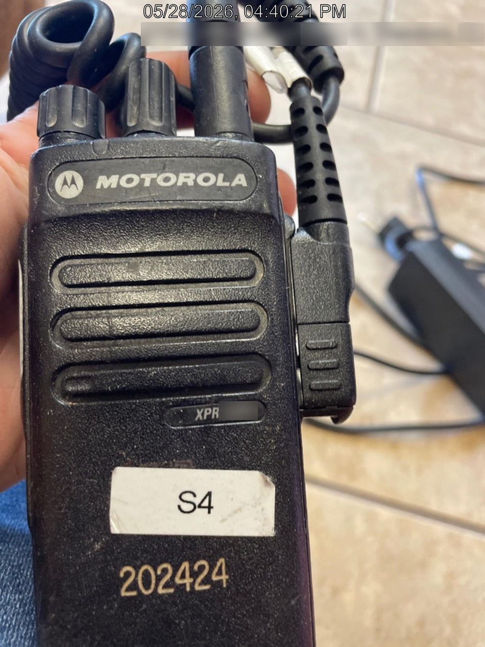 2022 MOTOROLA XPR3300E