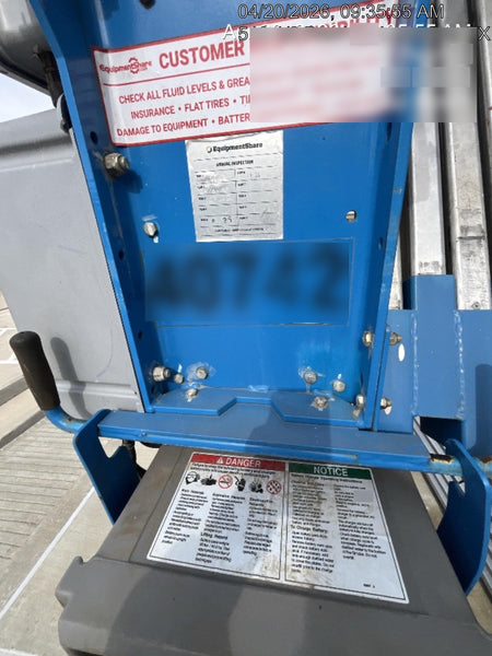 2019 GENIE AWP-30S