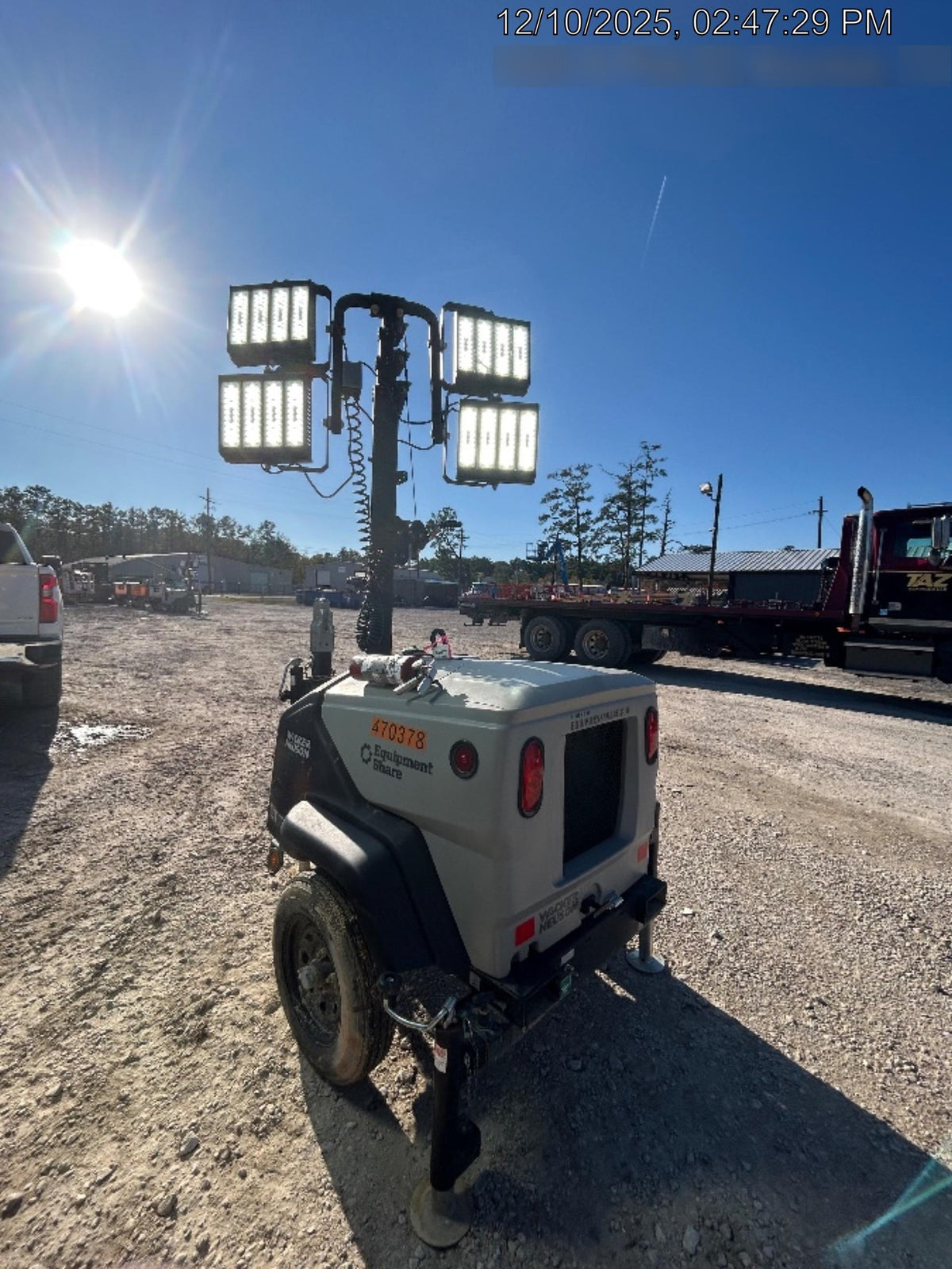 2024 Wacker Neuson LTT4 Diesel, Kohler KDW702, Deep Sea Controller, Auto Start, LED 320W, Bypass Outlet, T3
