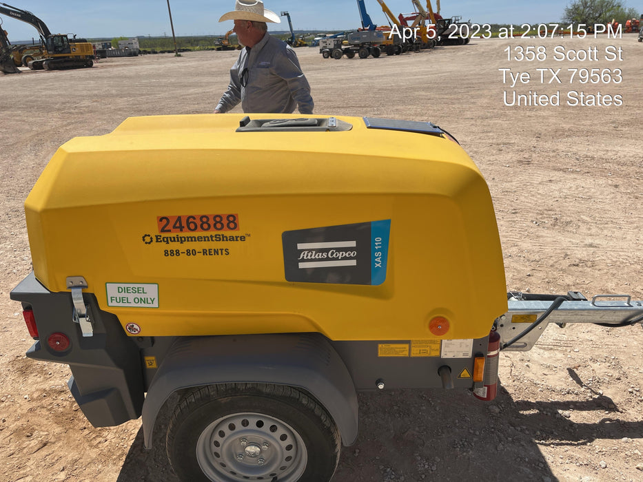 2022 ATLAS COPCO XAS 110