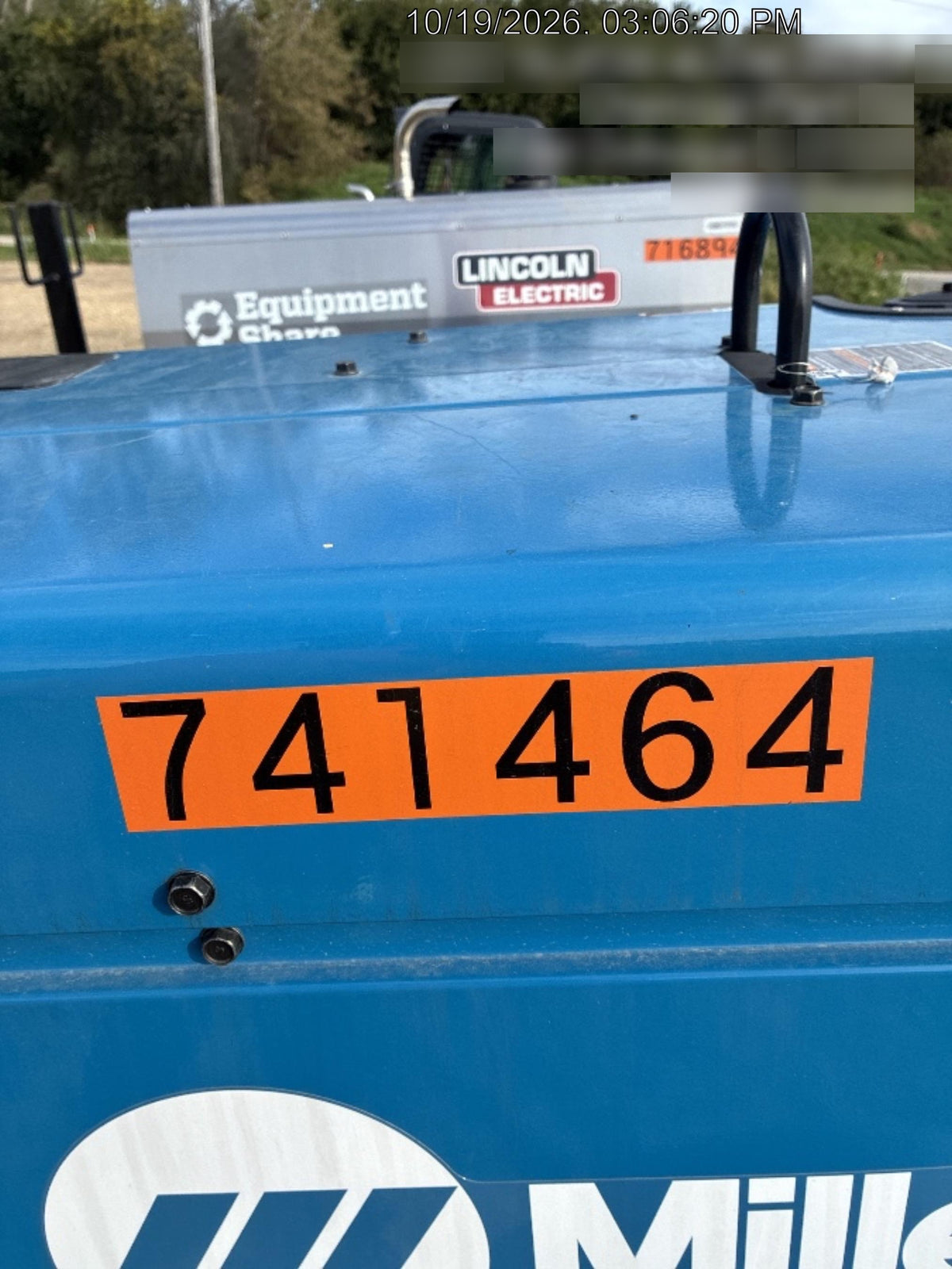 2026 MILLER ELECTRIC BIG BLUE 400