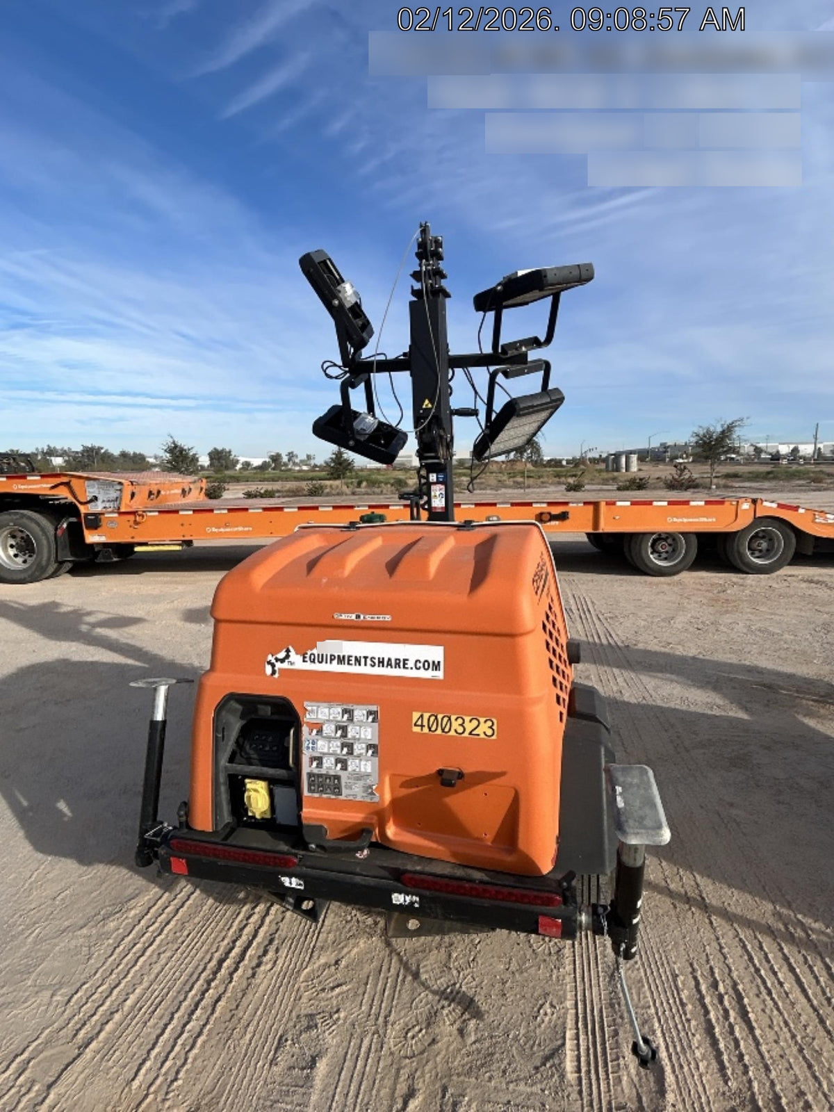2024 Generac MLT2 Diesel, Flex Switch 120V Input, Powerzone Controller, 
(4) 320W LED Lights, 4kW Generator, 39.9 Gal Fuel Tank, 2" Ball, T3