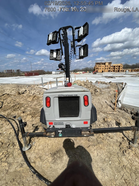 2024 Wacker Neuson LTT4 Diesel, Kohler KDW702, Deep Sea Controller, Auto Start, LED 320W, Bypass Outlet, T3
