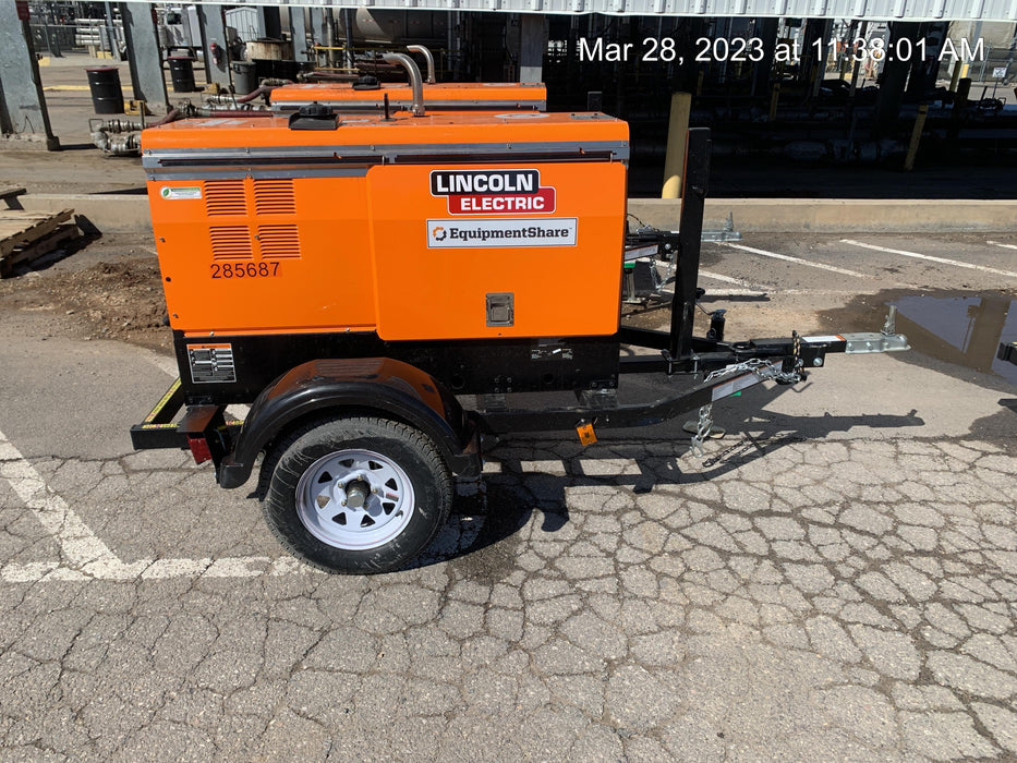 2022 Lincoln Electric LE400 Kubota V1505, Trlr, Cable Rack, Light Kit, ES Decals, T3