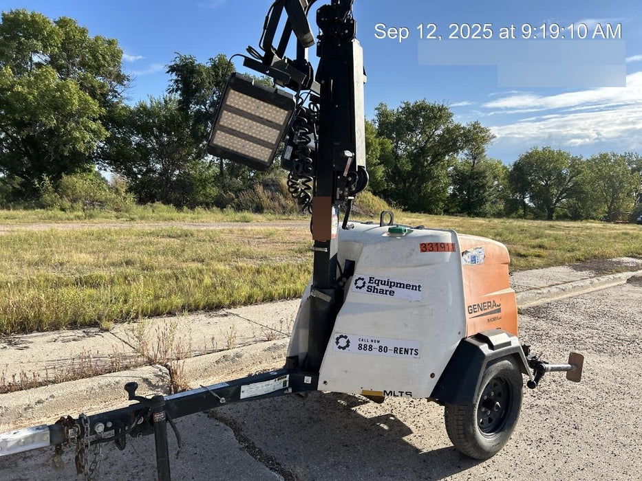 2023 Generac MLT2 Diesel, Flex Switch 120V Input, Powerzone Controller, (4) 320W LED Lights, 4kW Generator, 39.9 Gal Fuel Tank, 2" Ball, T3