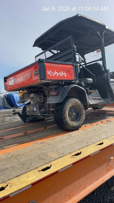 2021 Kubota RTV-X1140W-H Plastic Canopy, Windshield Acrylic Clear, LED Strobe Light, Wire Harness Kit, Back up Alarm