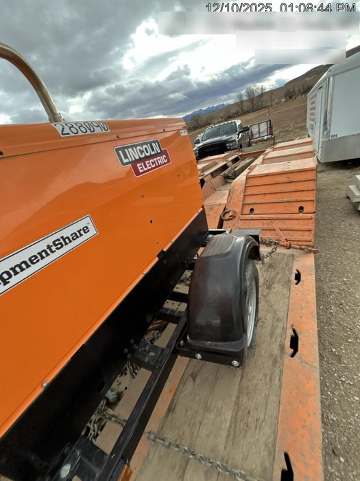 2023 Lincoln Electric LE400 Kubota V1505, Trlr, Cable Rack, Light Kit, ES Decals, T3