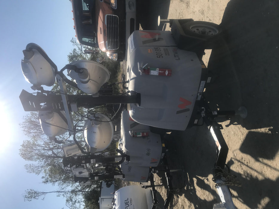 2019 Wacker Neuson LTV6L-MH Mobile Light Tower w/Fuel Level Sensor Installed