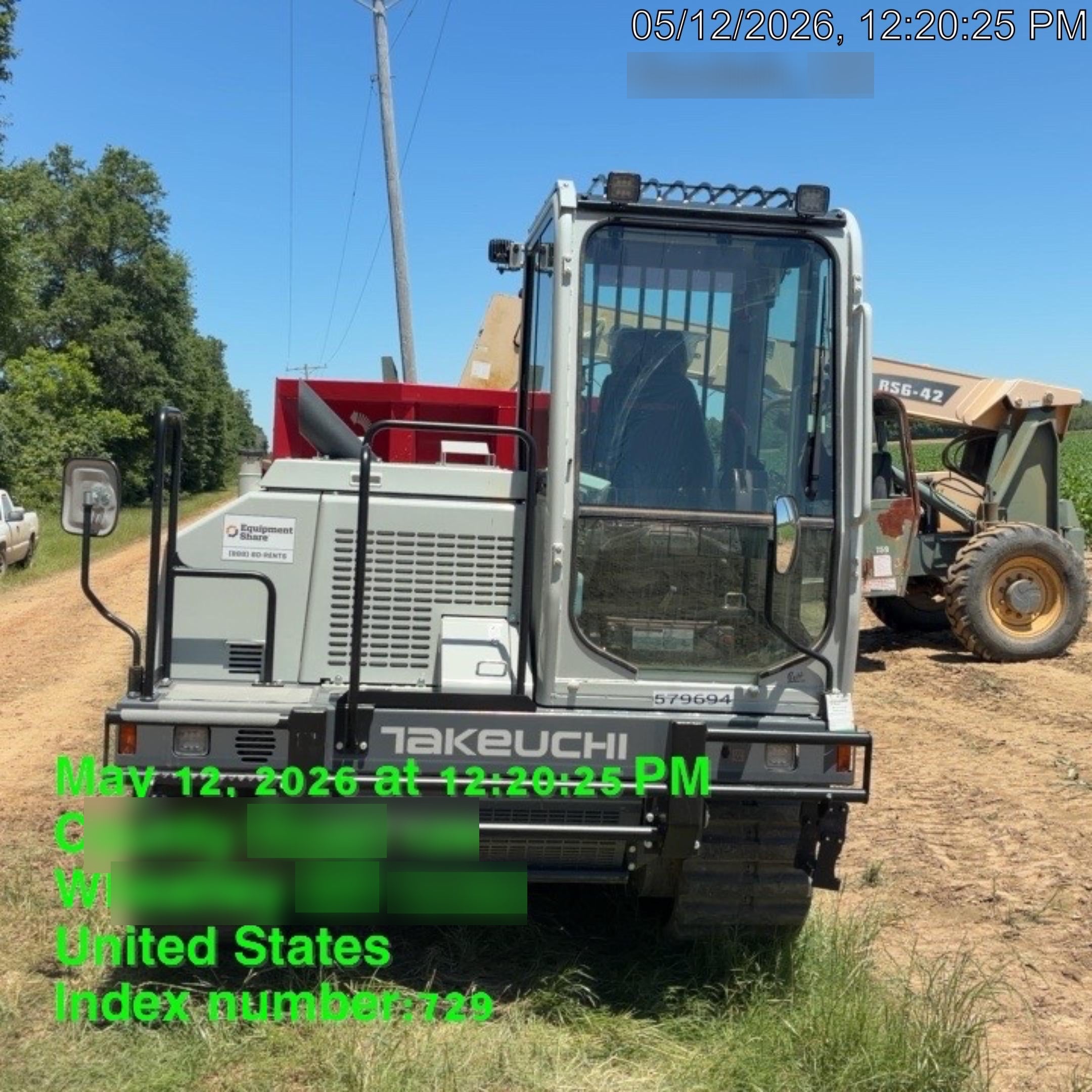 2025 TAKEUCHI TCR 50-2CR