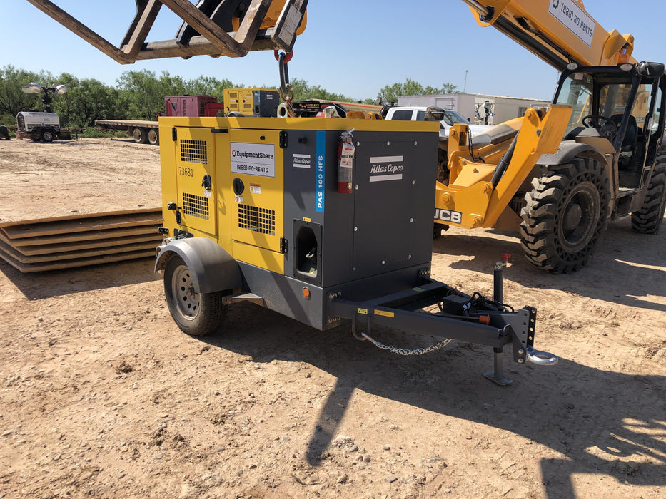 2020 ATLAS COPCO PAS 100 HF CS Enclosed