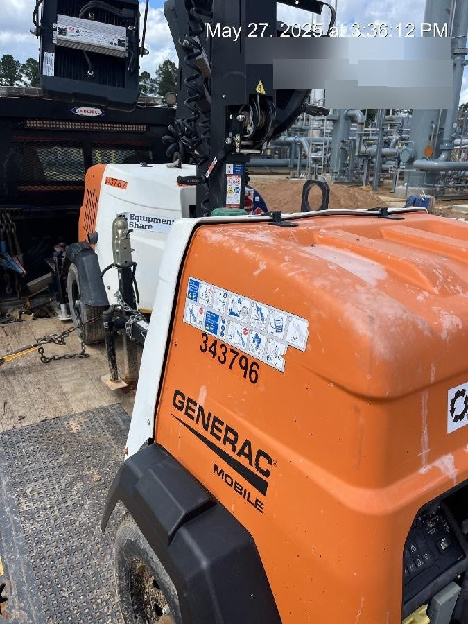 2023 Generac MLT2 Diesel, Flex Switch 120V Input, Powerzone Controller, (4) 320W LED Lights, 4kW Generator, 39.9 Gal Fuel Tank, 2" Ball, T3