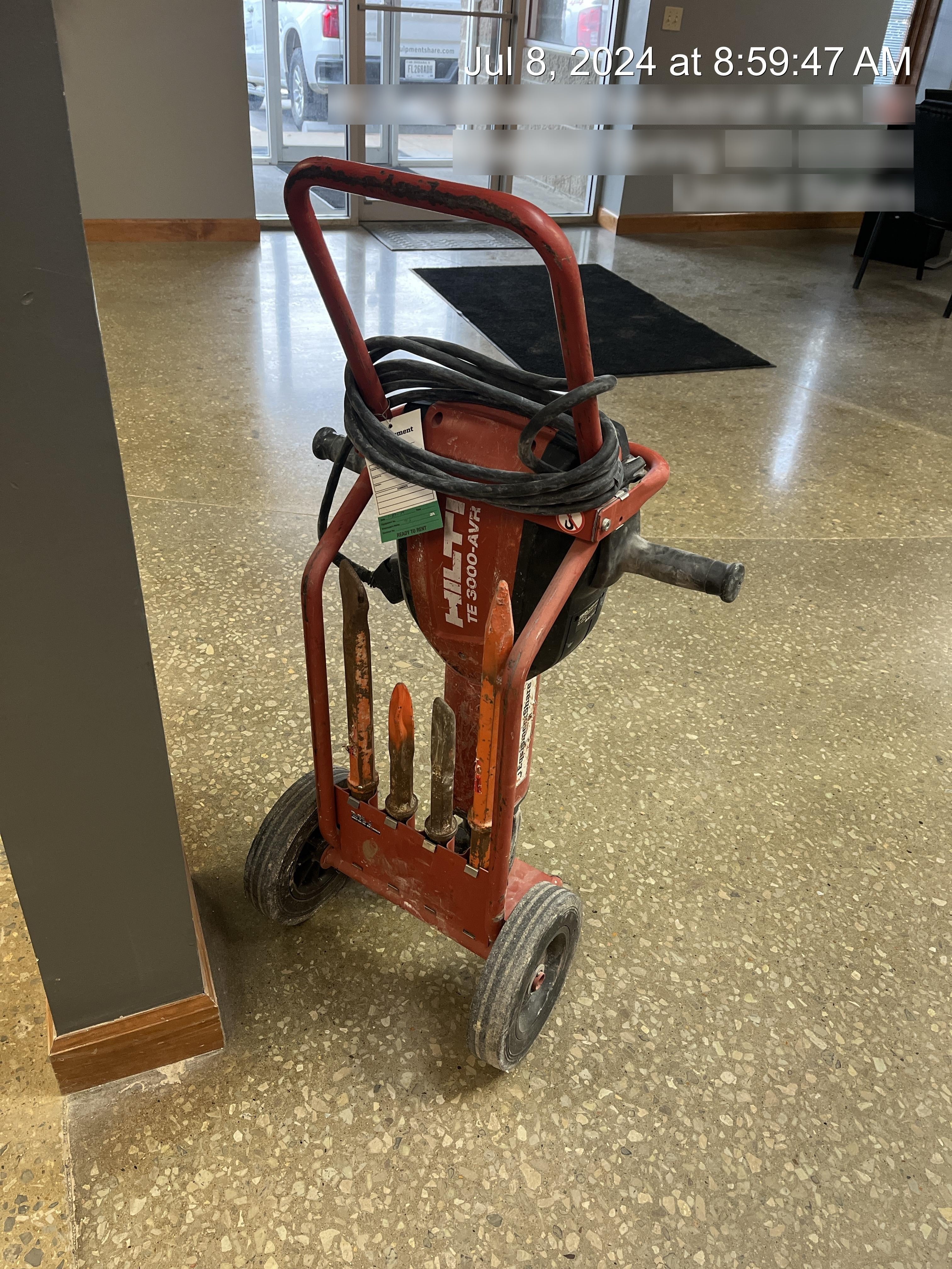 2019 HILTI TE 3000-AVR