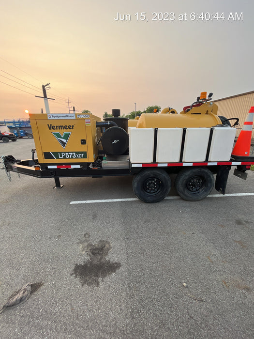 2022 Vac-Tron LP573XDT T4 Koehler Diesel Engine, 500 Gallon Debris Tank, x2 100 Gallon Water Tanks