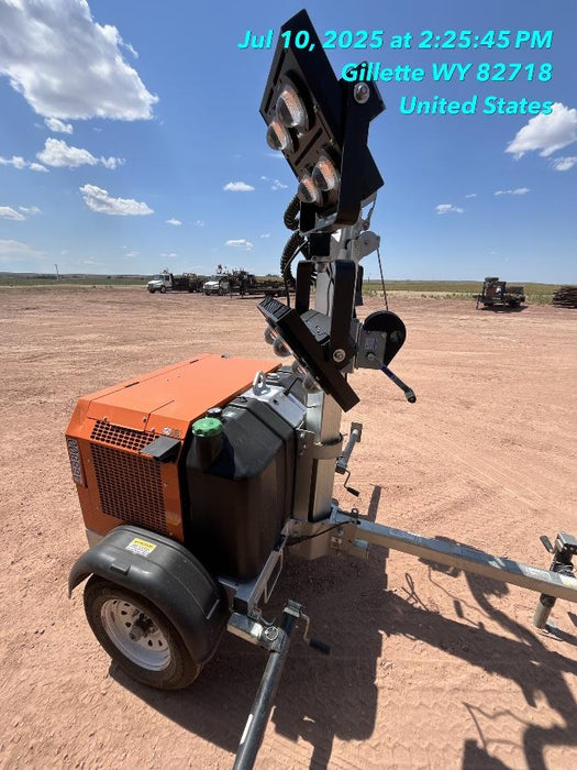 2024 Wanco WLTT-4MM4K Diesel, Deep Sea Controller, Shore Power Plug, Auto Start, (4) 350W LED Floodlights, 4kW Generator, 60 Gal Fuel Tank, 2" Ball, T3