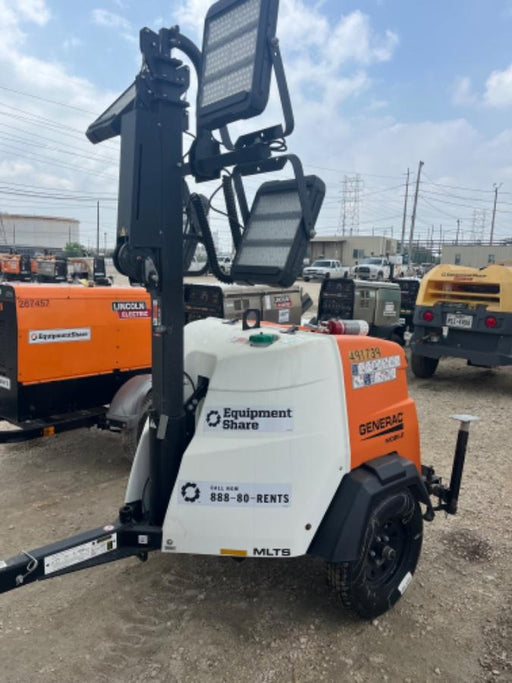 2025 Generac MLTS-4 Diesel, Mitsubishi L2E, 7.1 hp @1800 rpm, Flex Switch 120V Input, Powerzone Controller, (4) 320W LED Lights, 4kW Generator, 39.9 Gal Fuel Tank, 2" Ball, ES Decals