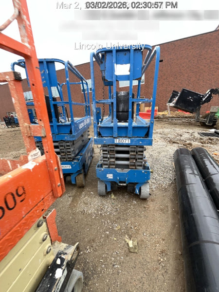 2018 Genie GS-1930 Genie GS-1930 w/Fixed Rail, Chain Entry