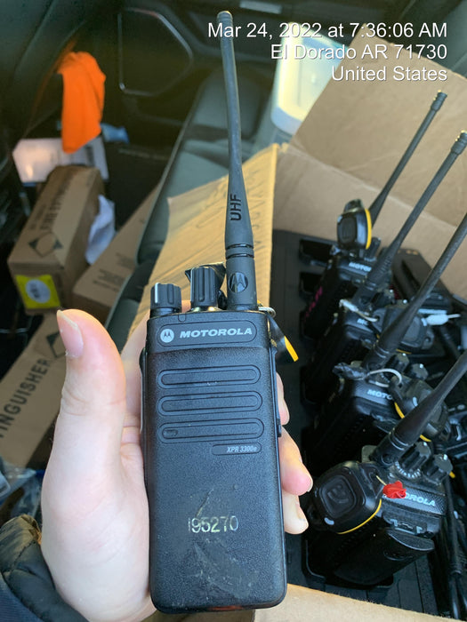 2021 MOTOROLA XPR3300E