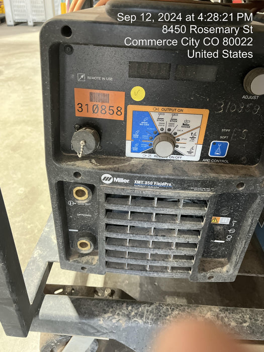 2023 MILLER ELECTRIC XMT 350