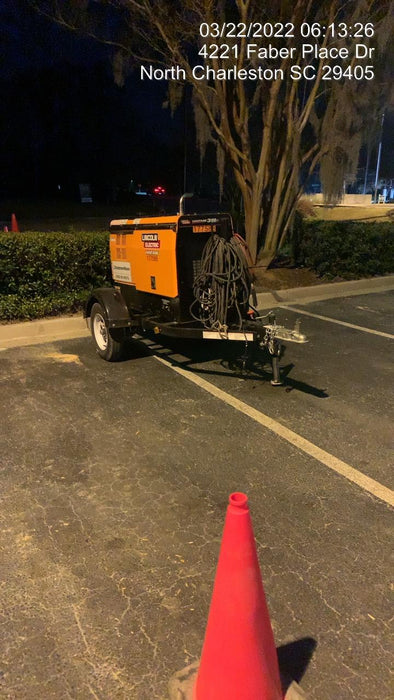 2021 Lincoln Electric Vantage 322 Vantage 322 Ready Pak 3 w/ Decals, ORANGE (includes trailer, cable rack, fender light kit) NO Telematics