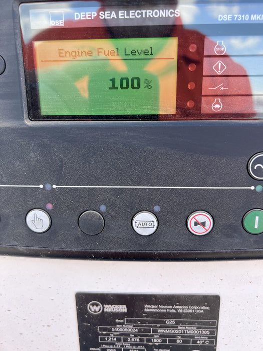 2022 WACKER NEUSON G25