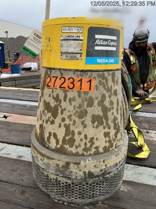 2022 ATLAS COPCO D80 H