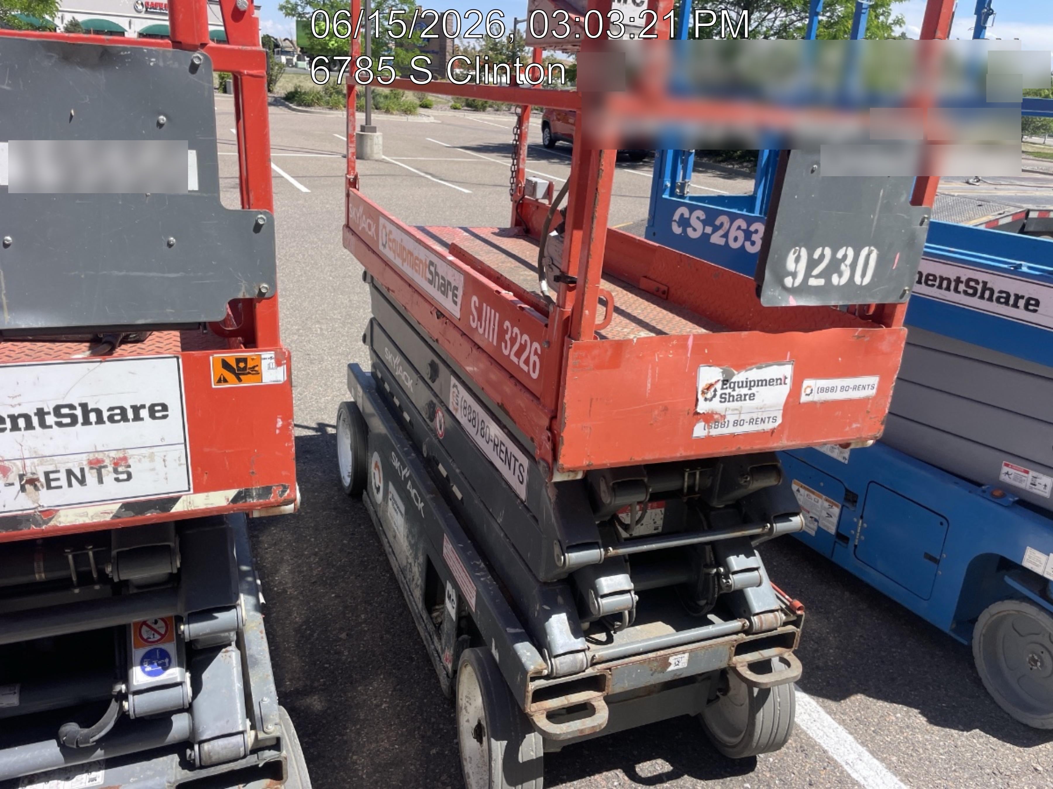 2018 Skyjack SJIII-3226 Skyjack SJIII3226 Scissor Lift w/Trojan Batteries