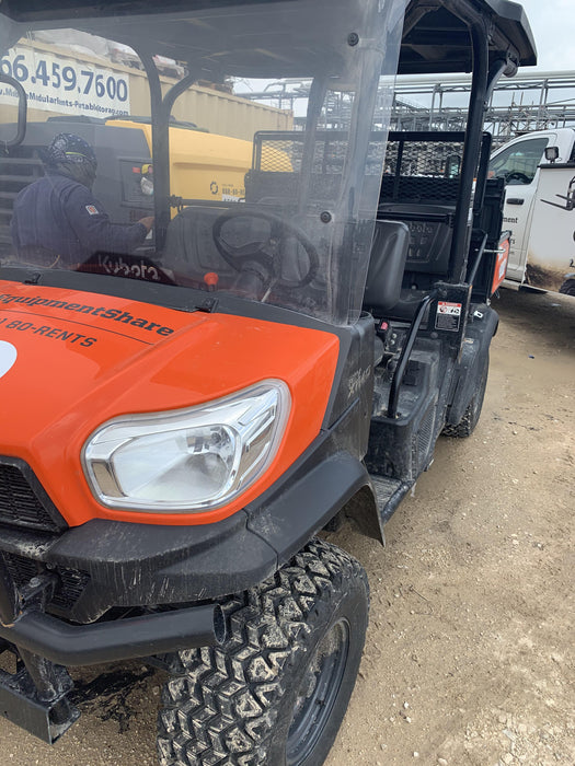 2020 Kubota RTV-X1140W-H Canopy, 4-Seater, Diesel, Windshield Acrylic Clear, Strobe Light, Backup Alarm