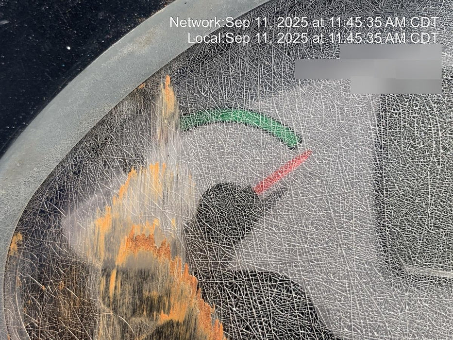 2018 Genie GTH-844 Genie GTH-844D w/Open ROPS, Solid Tires, Work Light/Beacon, 60" Carriage and Forks