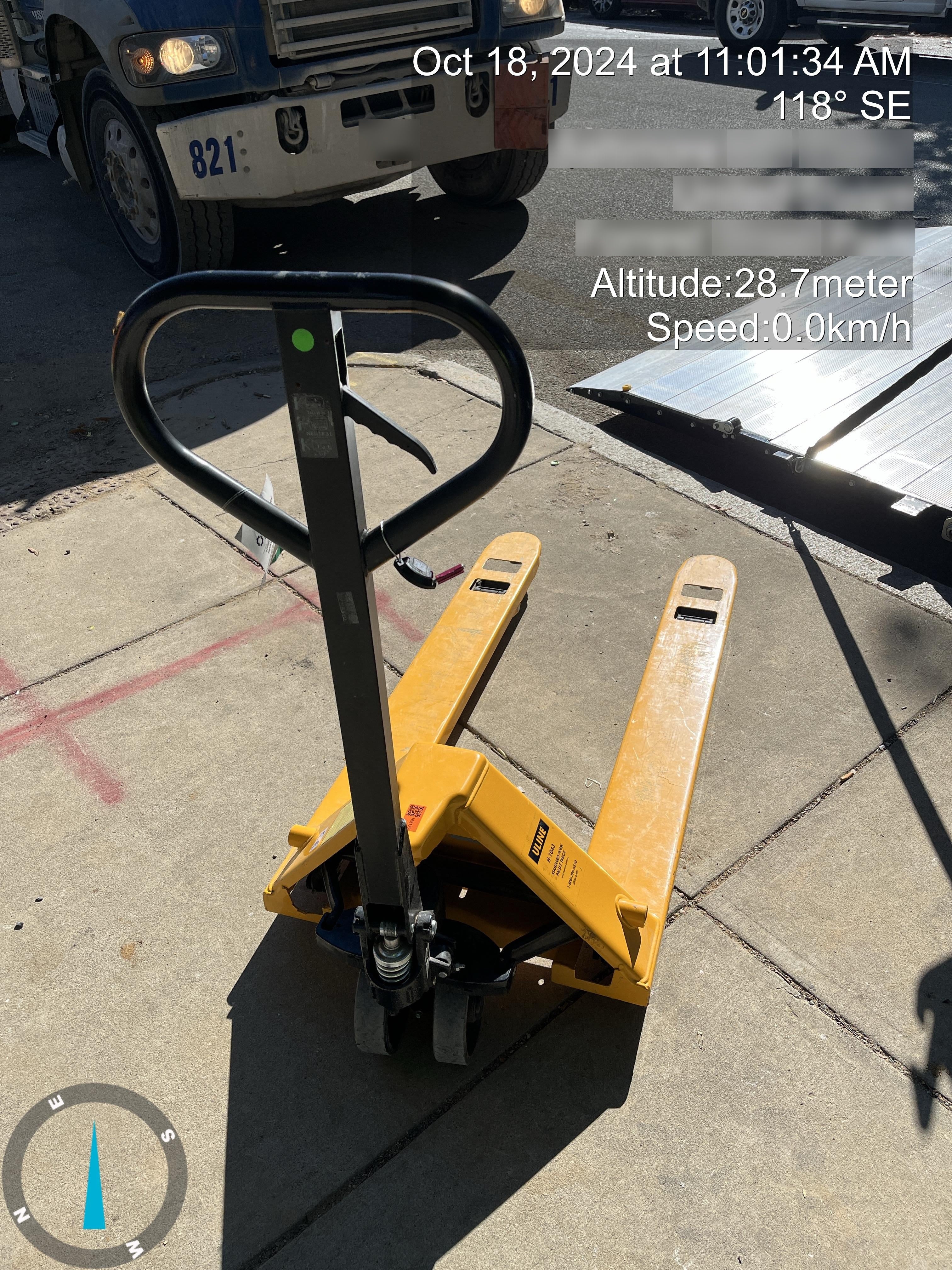 2021 ULINE 4400 lb Pallet Jack