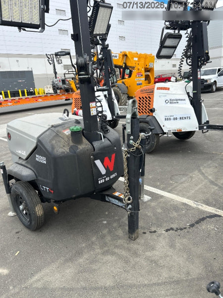 2024 Wacker Neuson LTT4 Diesel, Kohler KDW702, Deep Sea Controller, Auto Start, LED 320W, Bypass Outlet, T3