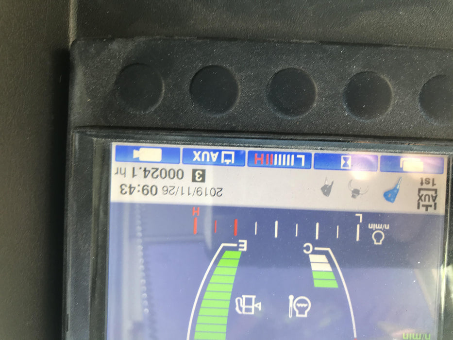 2019 Takeuchi TB290 Cab, AC, Rubber Tracks, Dozer Blade, Travel Alarm, Control Pattern Change Valve, Auxiliary Hydraulics w/18" Quick Coupler Bucket with teeth, 6.2 cu. ft. capacity/24" Quick Coupler Bucket with teeth, 8.6 cu. ft. capacity/36" Quick Coupler Bucket with teeth, 13.4 cu. ft. capacity, Quick Coupler, Hydraulic Thumb Installed